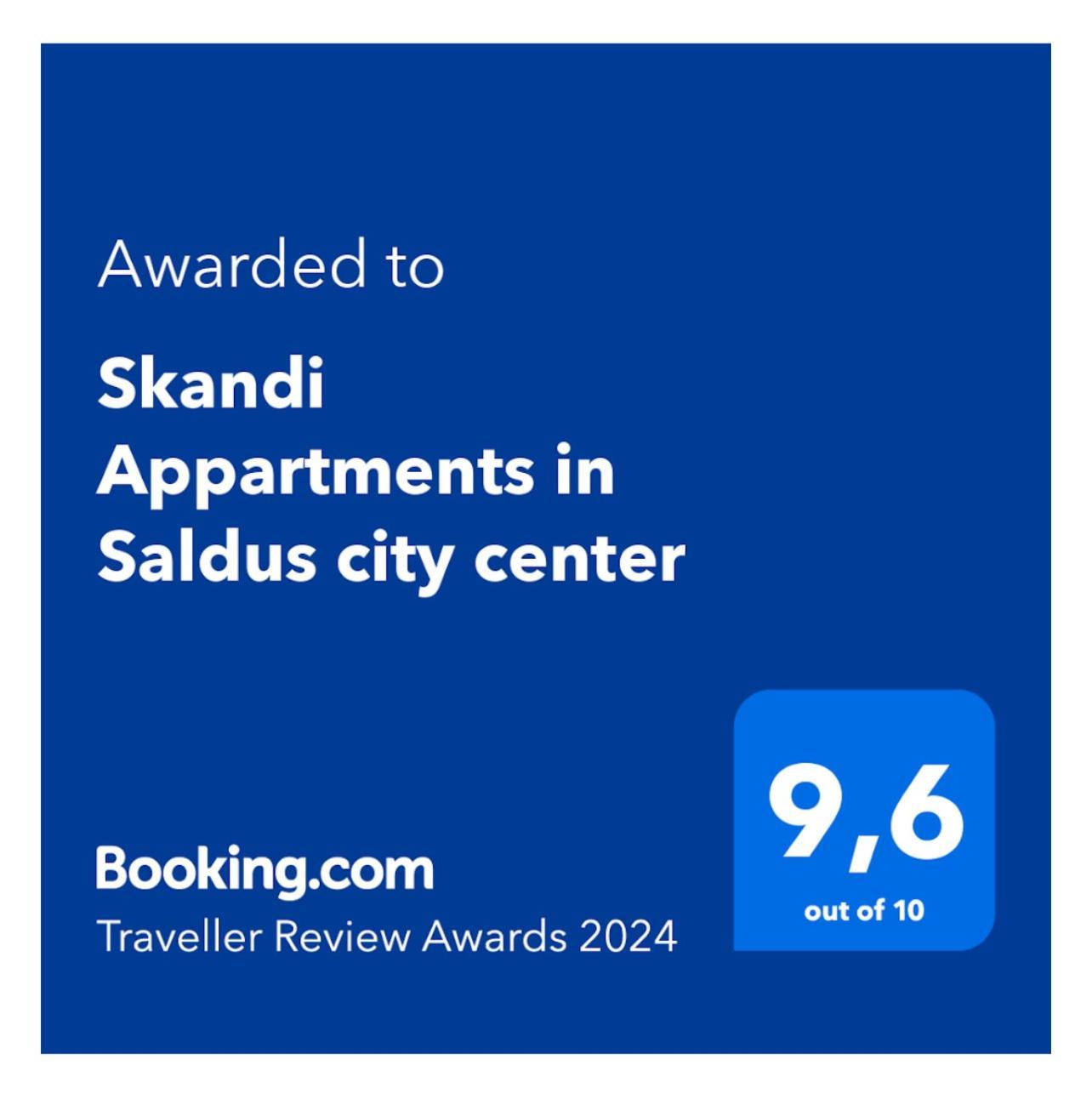Skandi Appartments In Saldus City Center Екстериор снимка