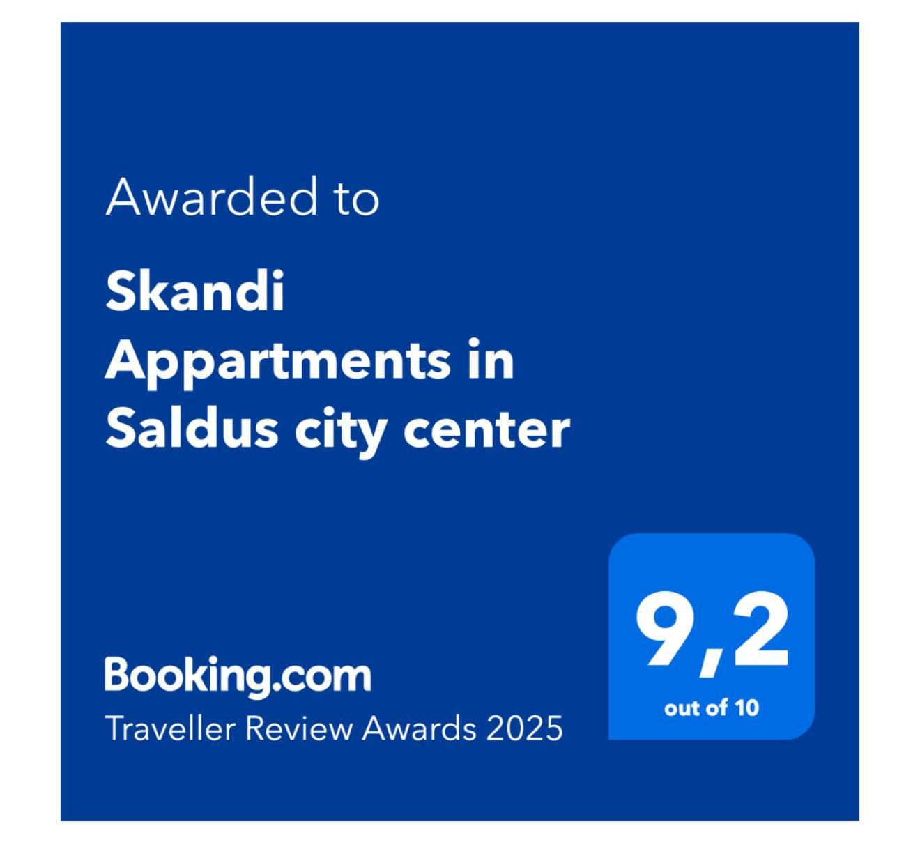 Skandi Appartments In Saldus City Center Екстериор снимка